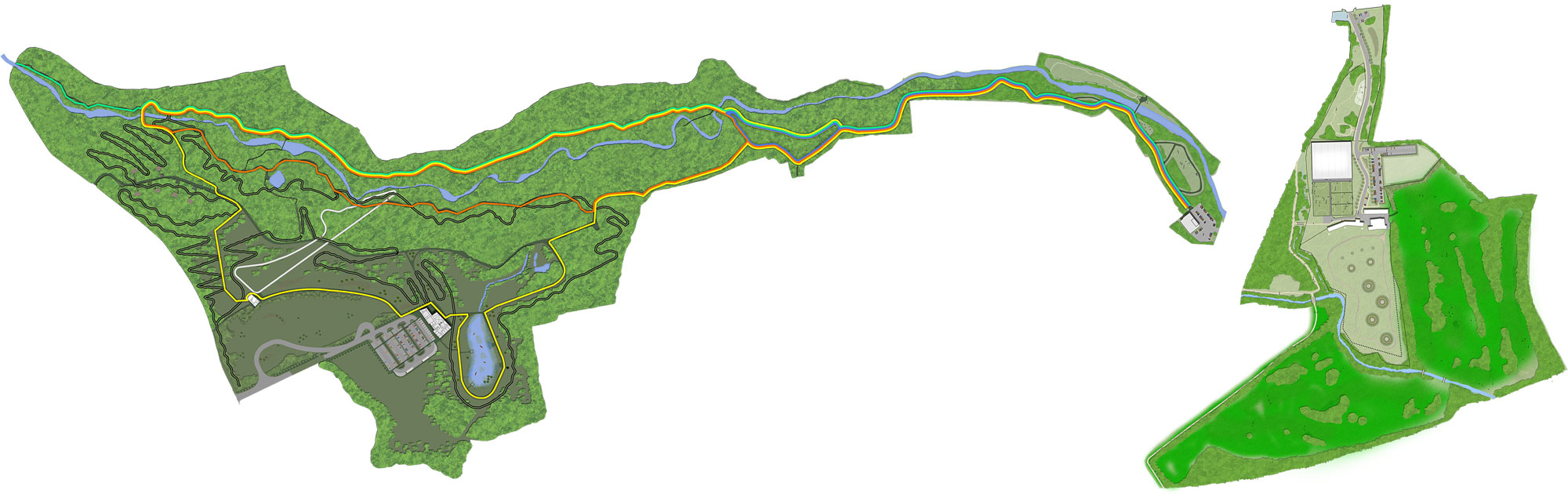 Mountain Entrance Colin Glen