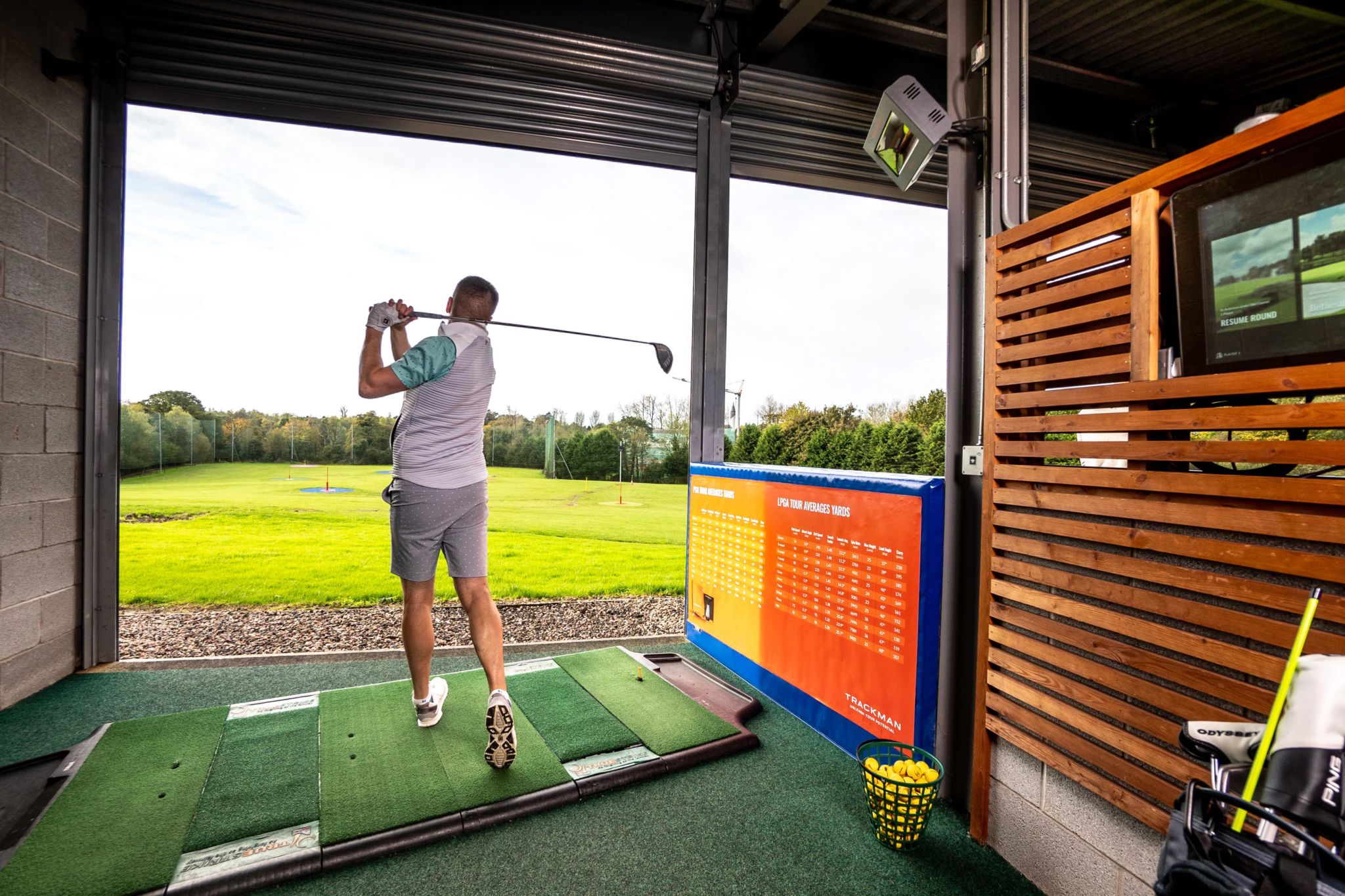 Trackman Driving Range Colin Glen