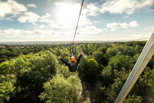 River Rapid Zipline, Colin Glen