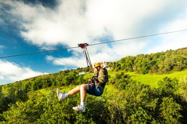 River Rapid Zipline, Colin Glen Belfast