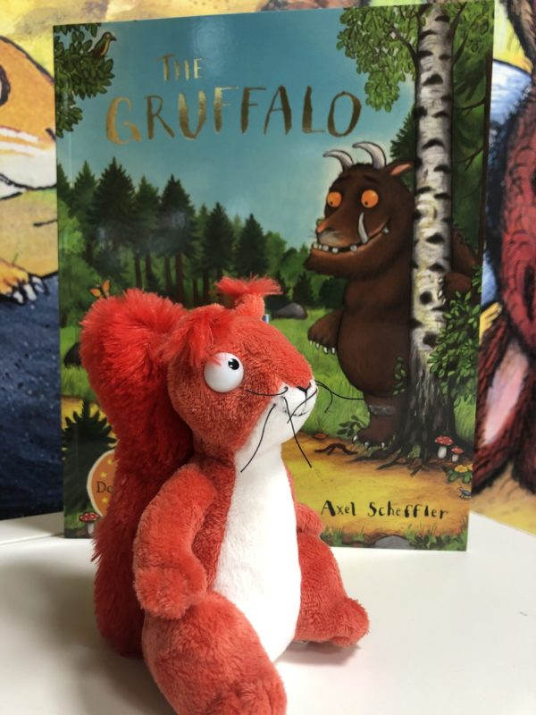 Squirrel - Gruffalo book