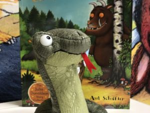 Gruffalo snake toy