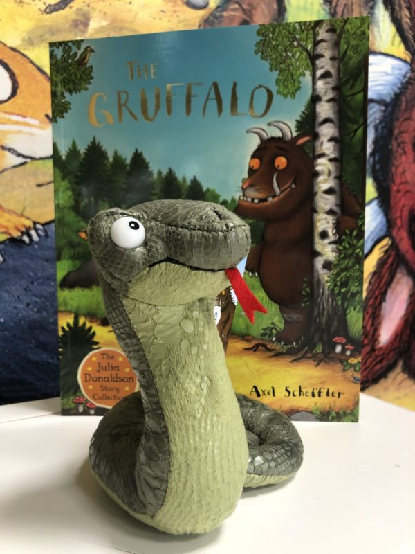 Gruffalo snake toy