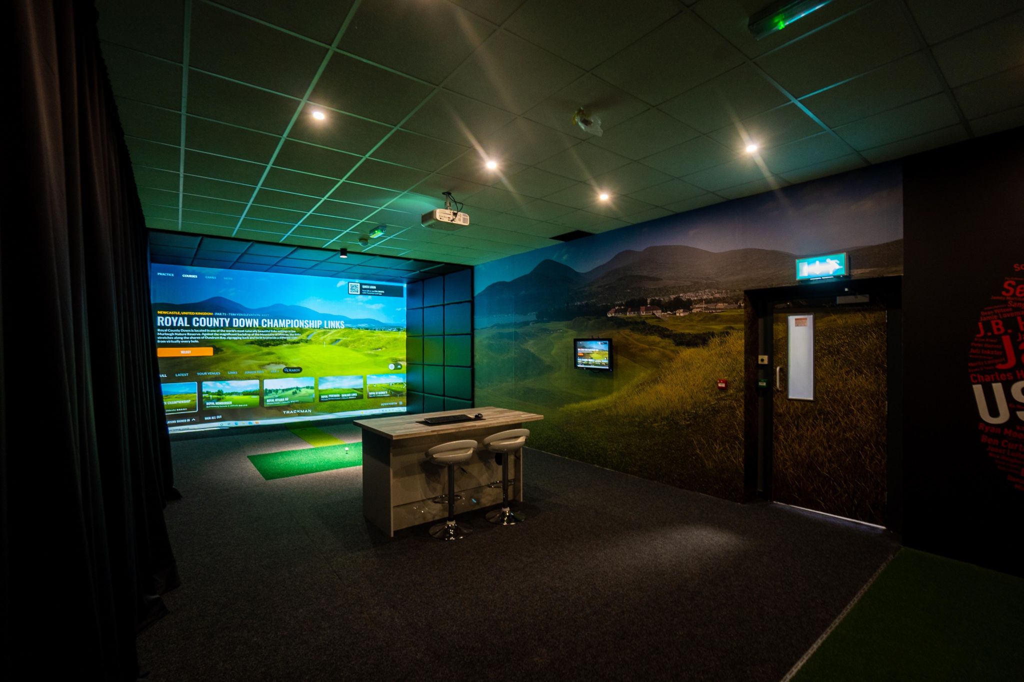 Indoor TrackMan Suite (1 Hour) Colin Glen