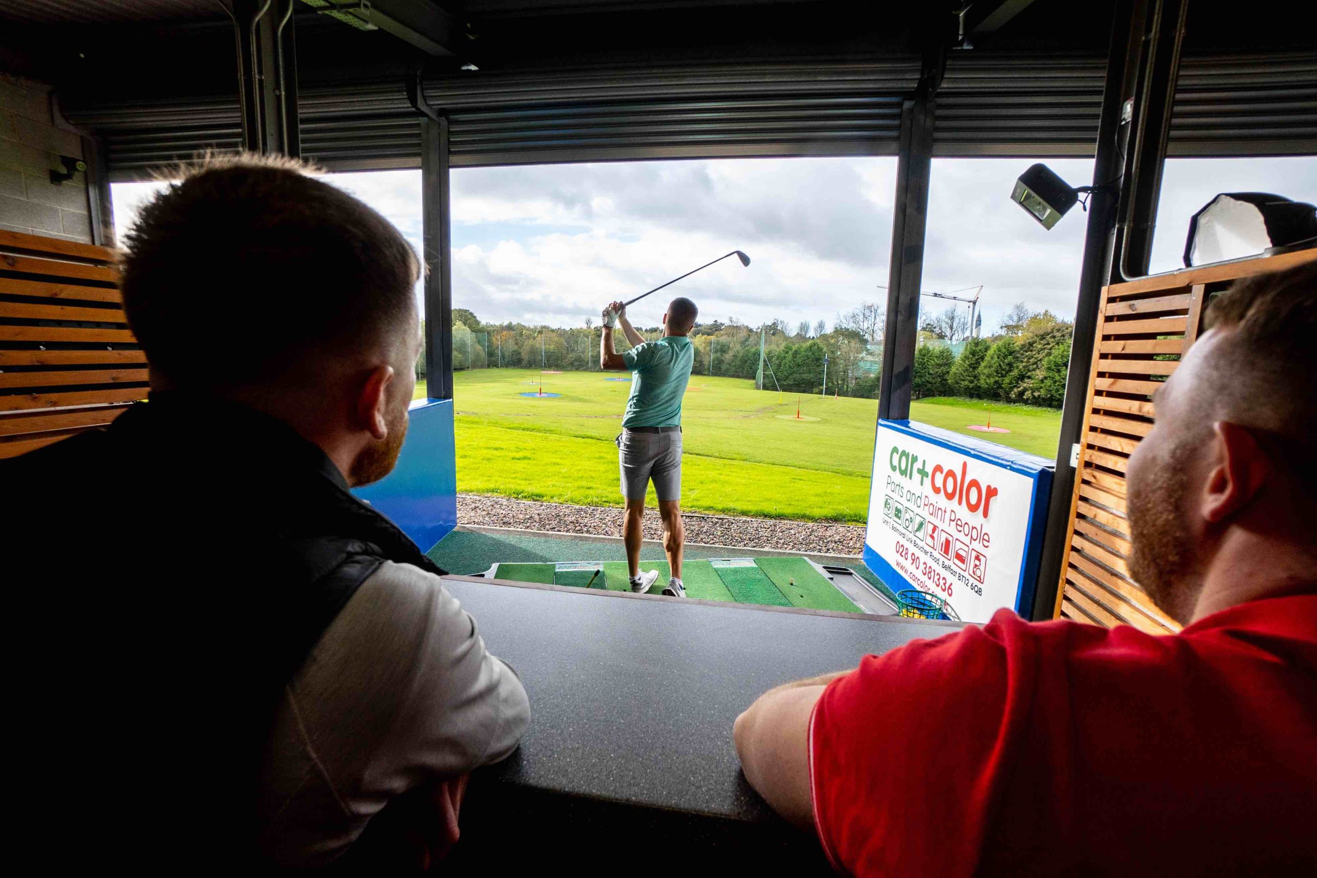 Colin Glen TrackMan Driving Range