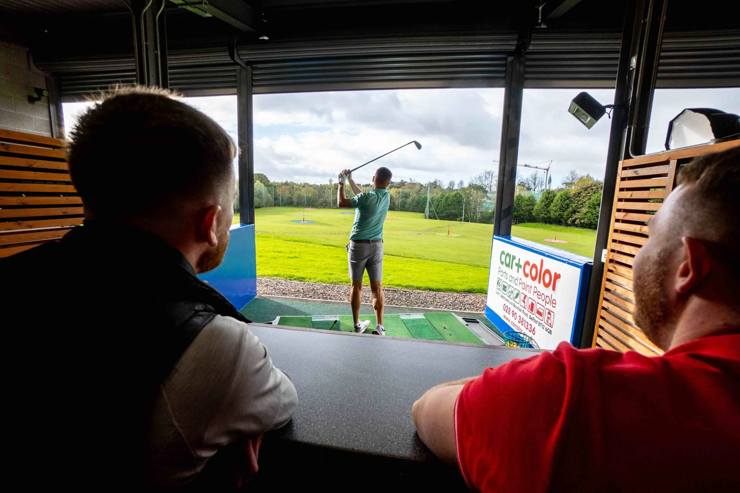 Colin Glen TrackMan Driving Range